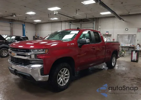 2019 Chevrolet Silverado 1500 Lt из США, поврежденный, VIN 1GCRYDED6KZ291850